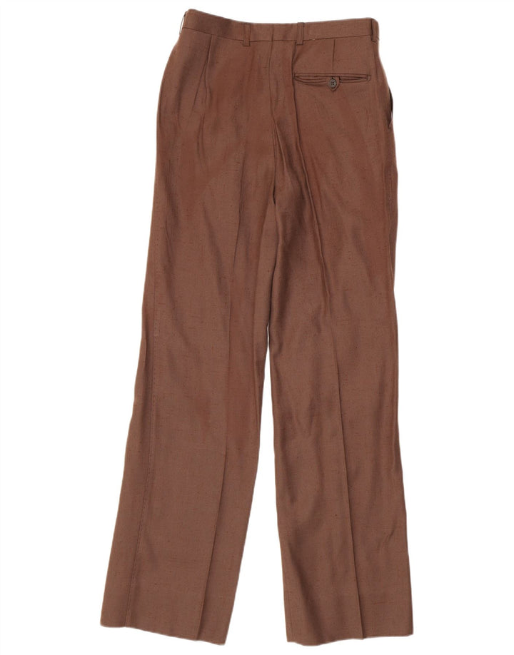 Pantaloni de costum pentru bărbați Robin's IT 48 Medium W30 L32 Maro Viscoză