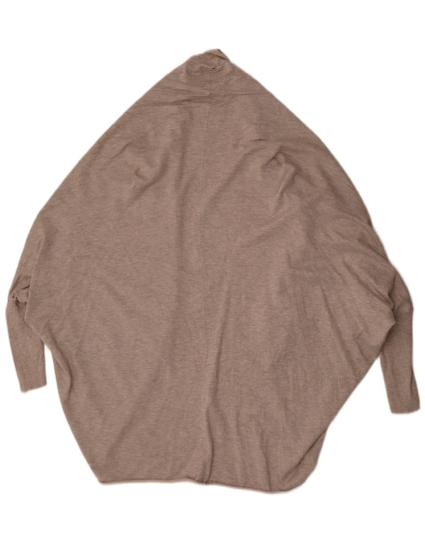 Pulover cardigan Poncho pentru femei Zara UK 14 Gri mediu