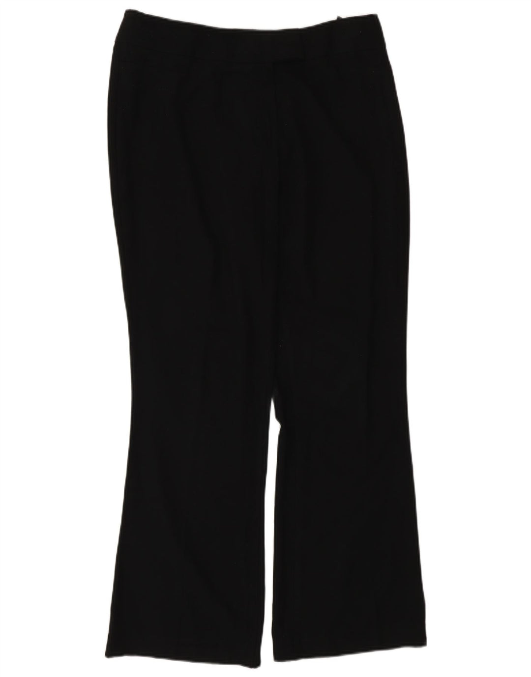 Marks & Spencer Pantaloni casual Bootcut pentru femei UK 12 Medium W30 L29 Negru