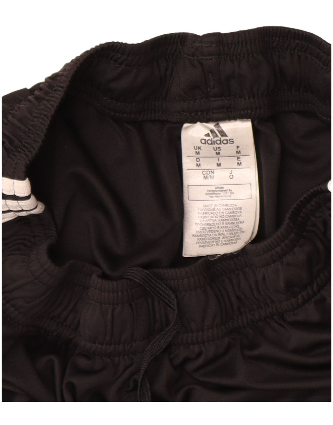 Pantaloni scurți sport Aeroready Adidas pentru bărbați, poliester mediu negru