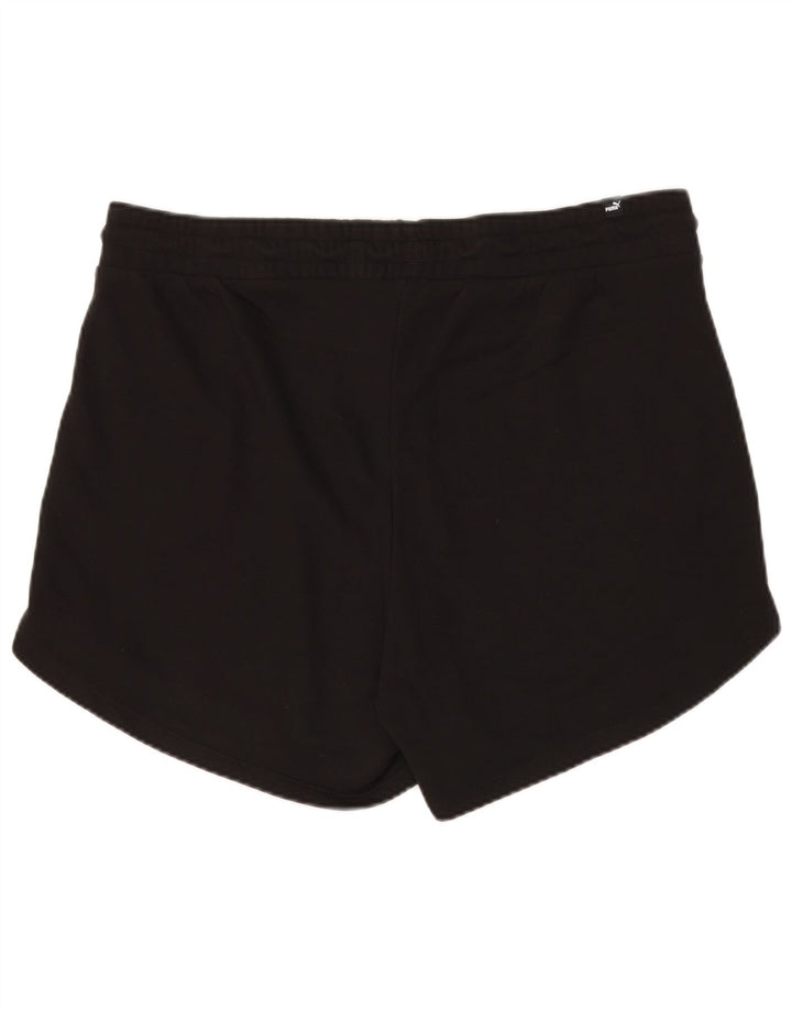 Pantaloni scurți sport pentru bărbați Puma 2XL, bumbac negru