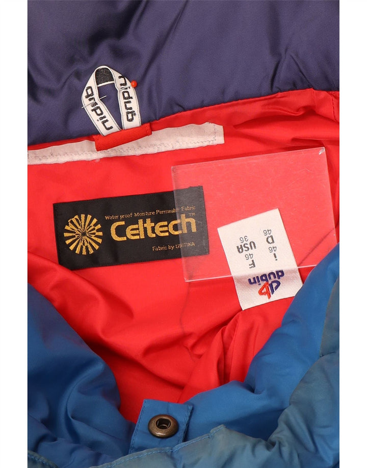 Jachetă de schi Dubin pentru bărbați, cu tăiere lentă, IT 46, roșu, poliester color bloc