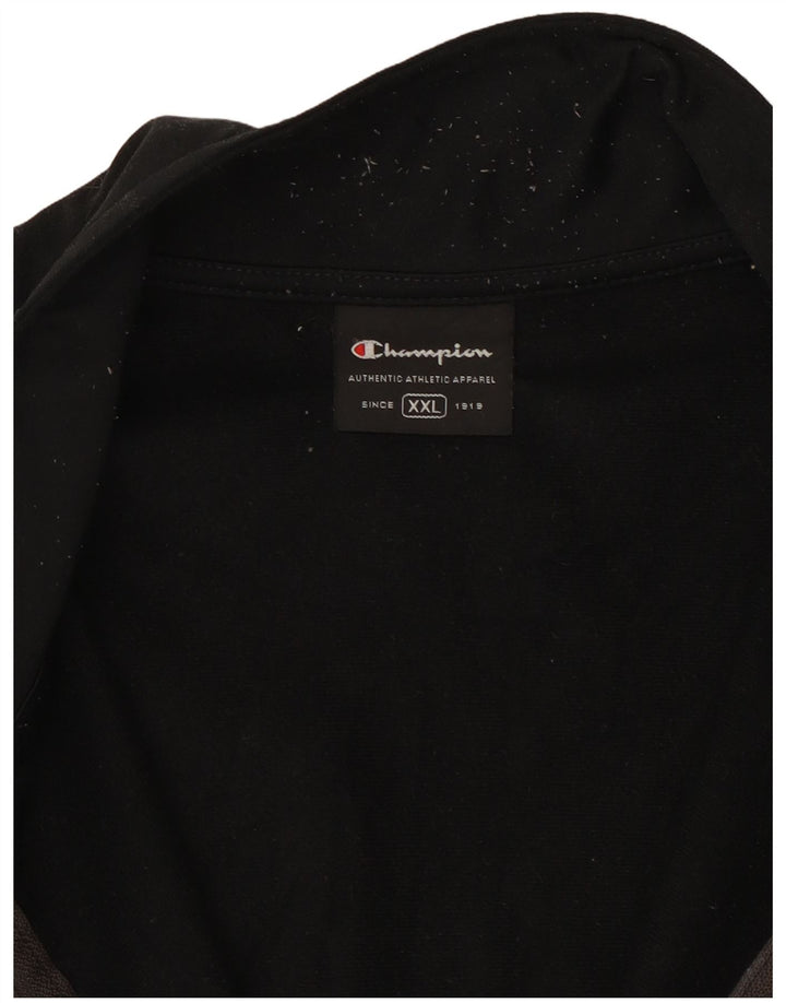 Jachetă de trening pentru bărbați CHAMPION 2XL, gri, poliester color bloc