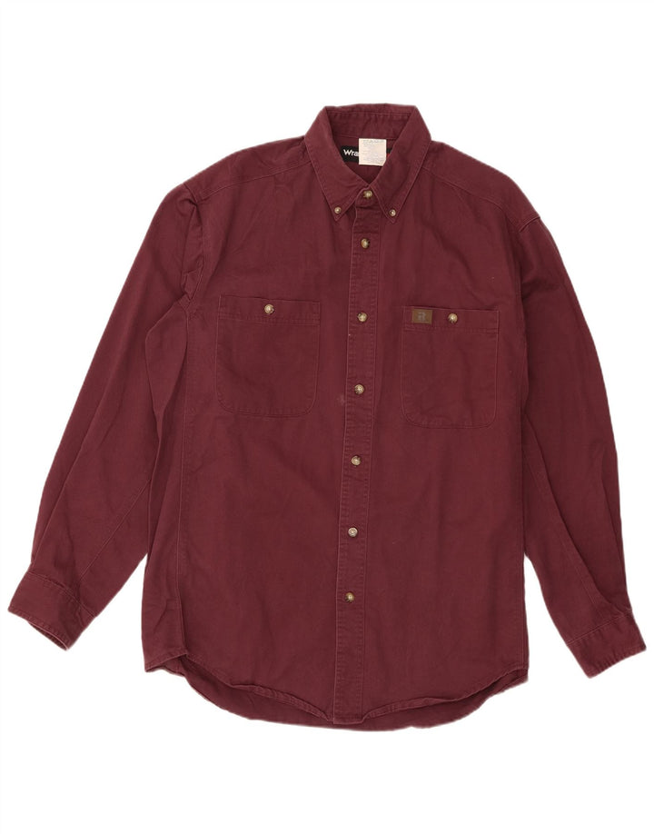 Cămașă Bărbați Wrangler Mare Bumbac Burgundy