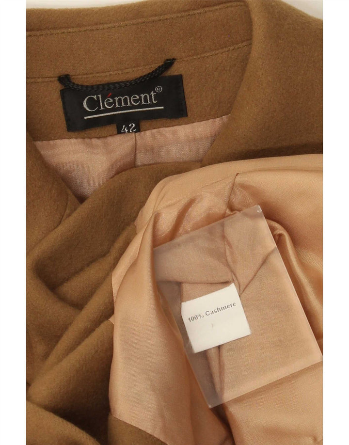 Jachetă Blazer Femei Clement cu 3 nasturi IT 42 Cașmir Bej Mediu