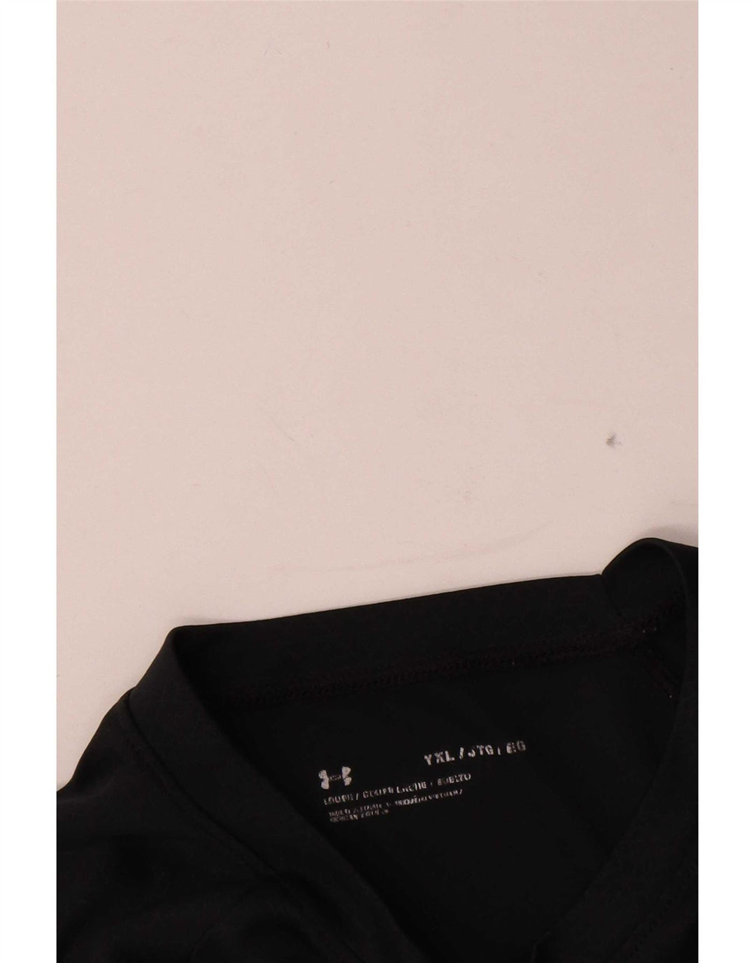 Tricou Under Armour Băieți Top 13-14 Ani XL Negru