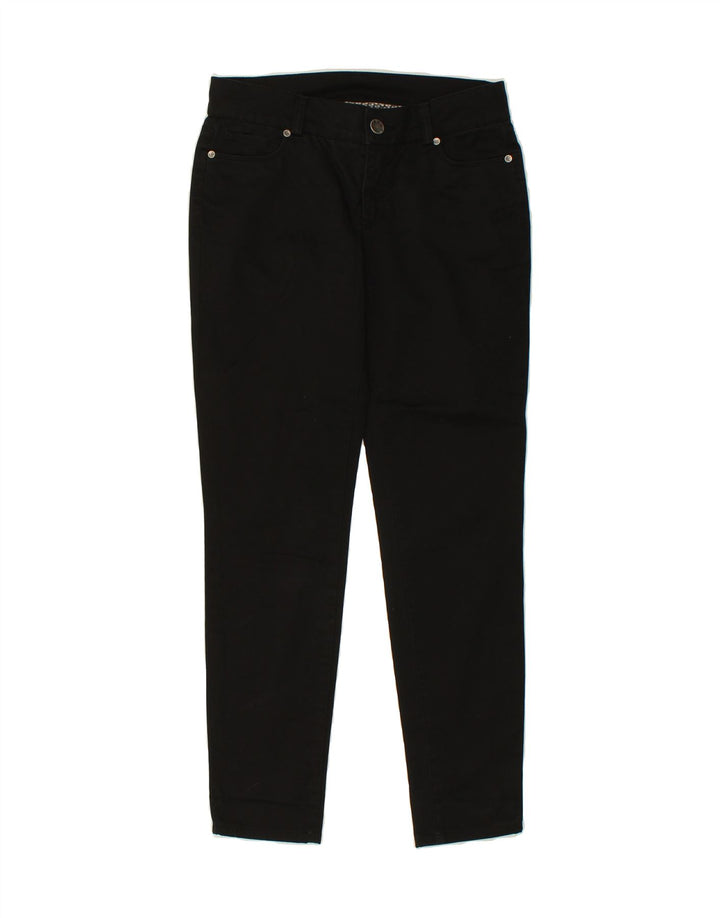 BENETTON Womens Low Waist Slim Jeans W30 L29  Black Vintage Benetton and Second-Hand Benetton from Messina Hembry 