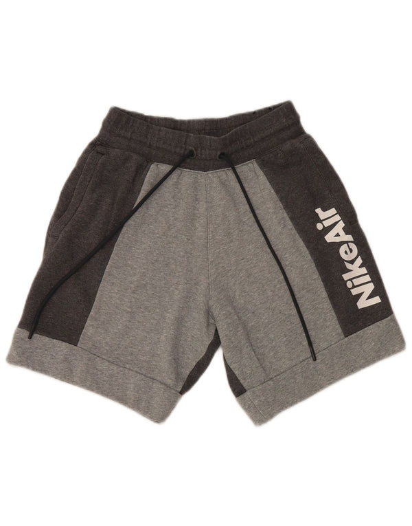 Pantaloni scurți de sport grafic Nike pentru bărbați XS, bumbac cu pete gri