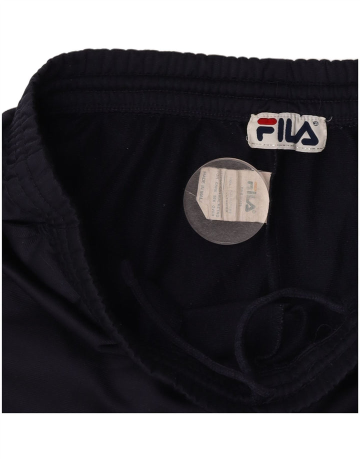 Pantaloni de trening FILA pentru bărbați, mari, bleumarin, poliester