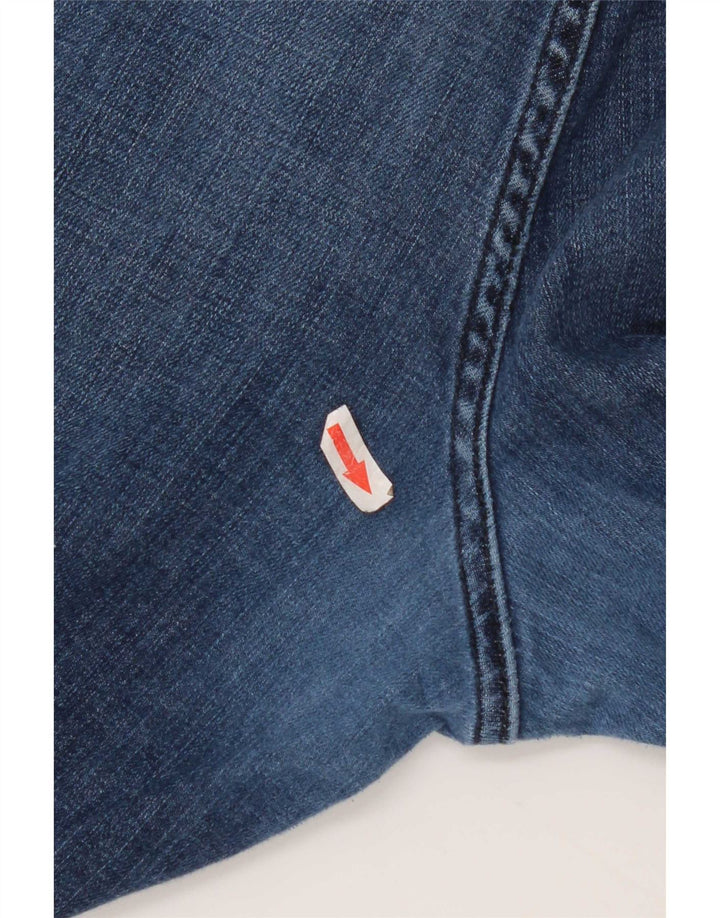 Blugi drepti pentru bărbați Hugo Boss W48 L34 Bumbac albastru