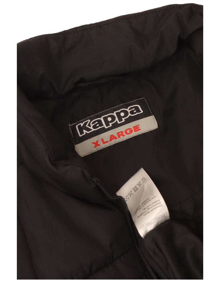 Gilet Kappa pentru femei UK 18 XL, poliester negru