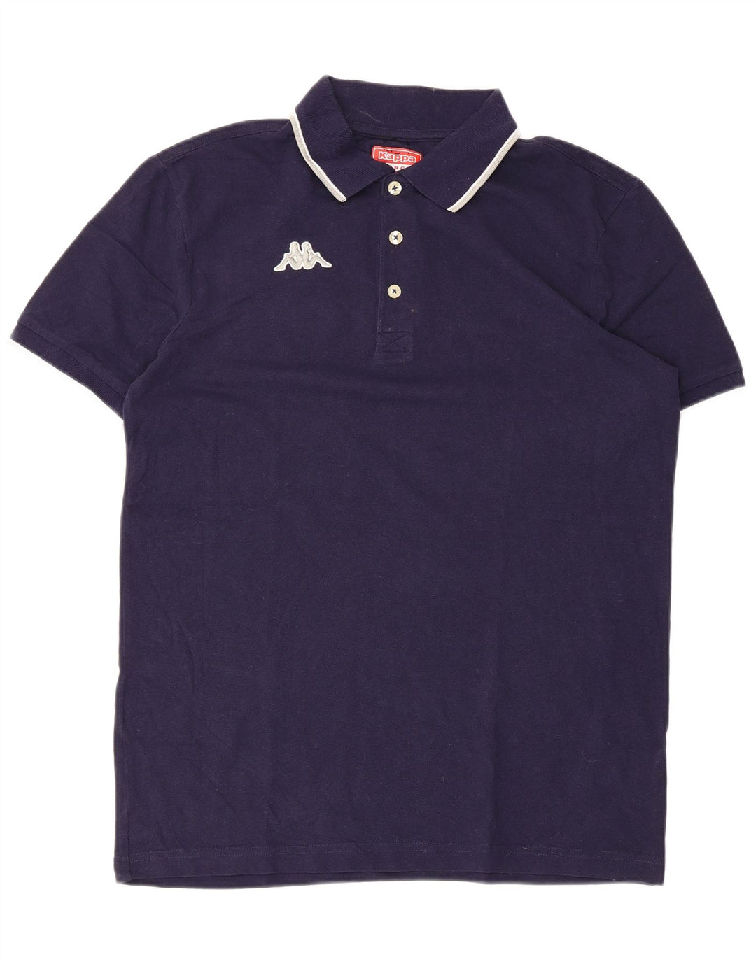 Cămașă polo pentru bărbați KAPPA, mare din bumbac bleumarin