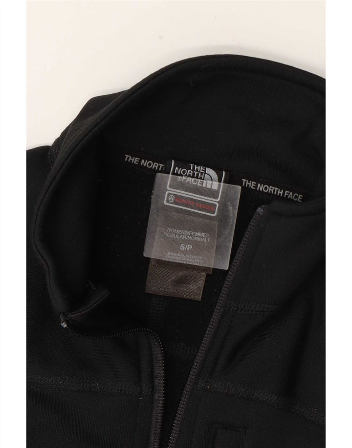 Top de trening The North Face pentru femei, cu fermoar și gât, cu pulover UK 10 Small Black