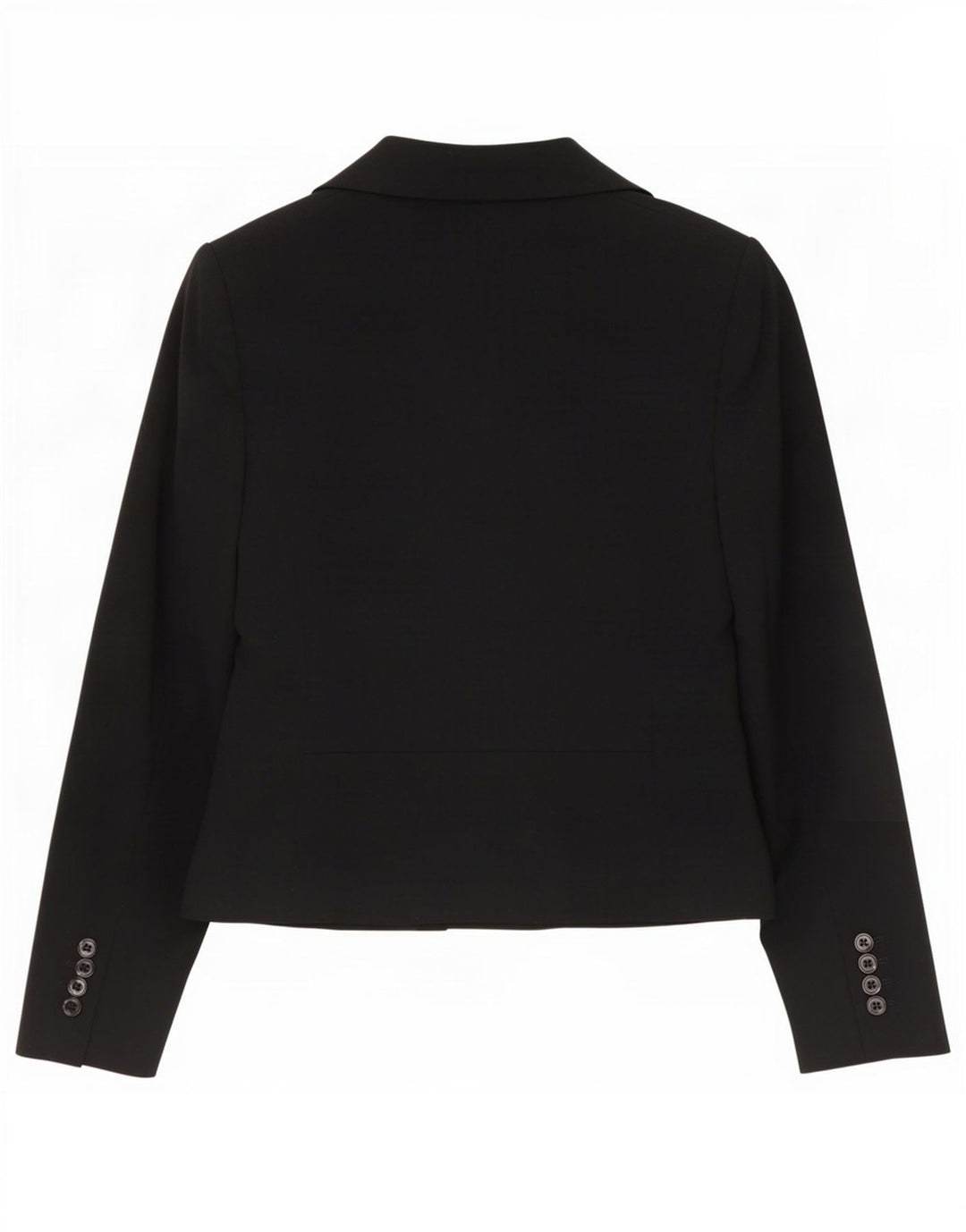 Jachetă pentru femei Marks & Spencer cu 2 nasturi, UK 6 XS, poliester negru