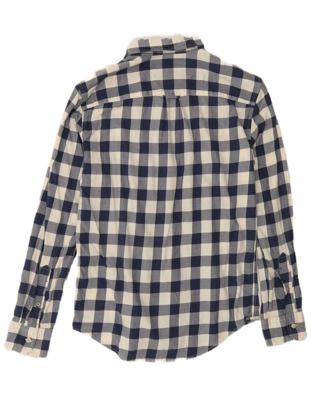Cămașă pentru bărbați American Eagle Classic Fit XS, albastru marin, bumbac vichy