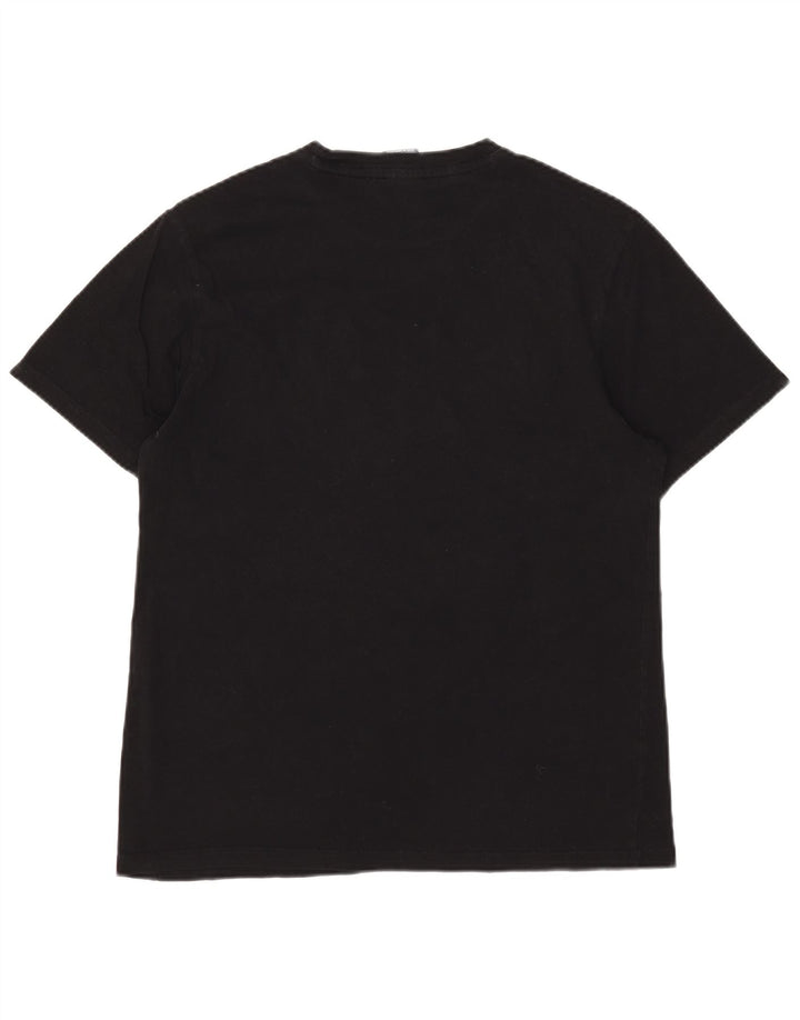 Tricou grafic pentru bărbați Champion Top Mediu Negru
