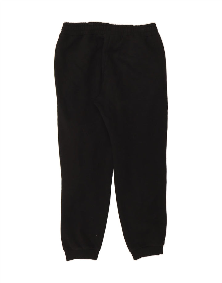 PUMA Mens Graphic Tracksuit Trousers Joggers Small  Black Vintage Puma and Second-Hand Puma from Messina Hembry 