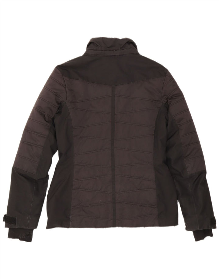 Jachetă căptușită pentru femei Schoffel UK 10 Poliester negru mic