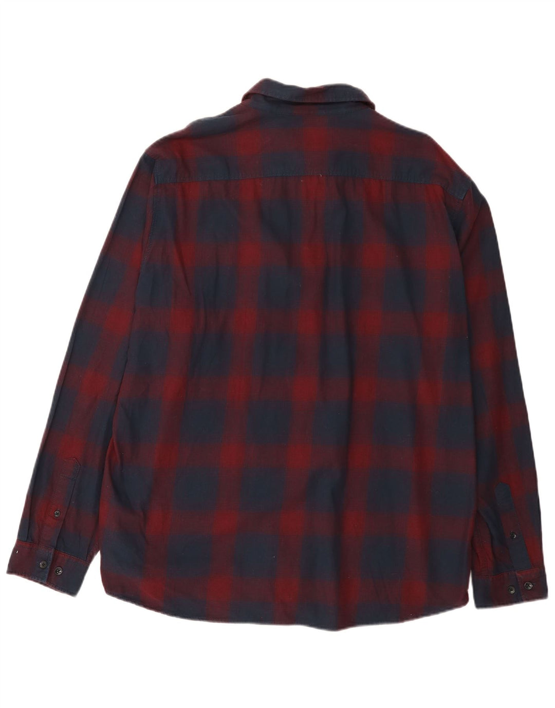 Cămașă Jack & Jones pentru bărbați din flanel 2XL, bumbac roșu cu carouri