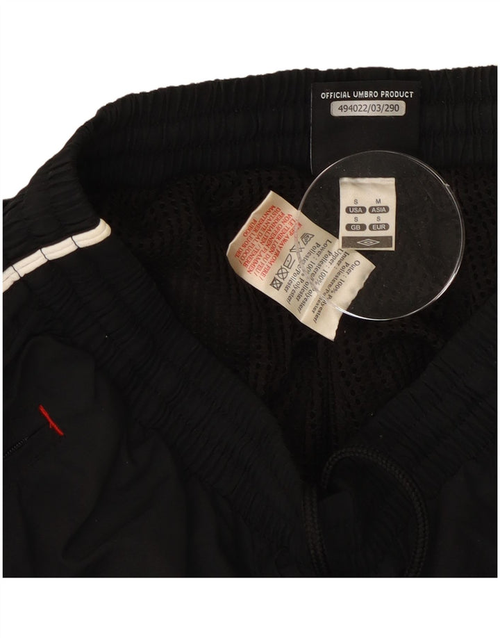 Umbro Pantaloni de trening pentru bărbați Joggeri Mici Poliester Negru