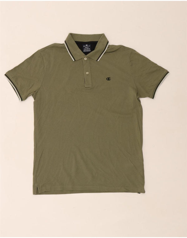 Tricou polo Champion pentru bărbați, bumbac kaki mic