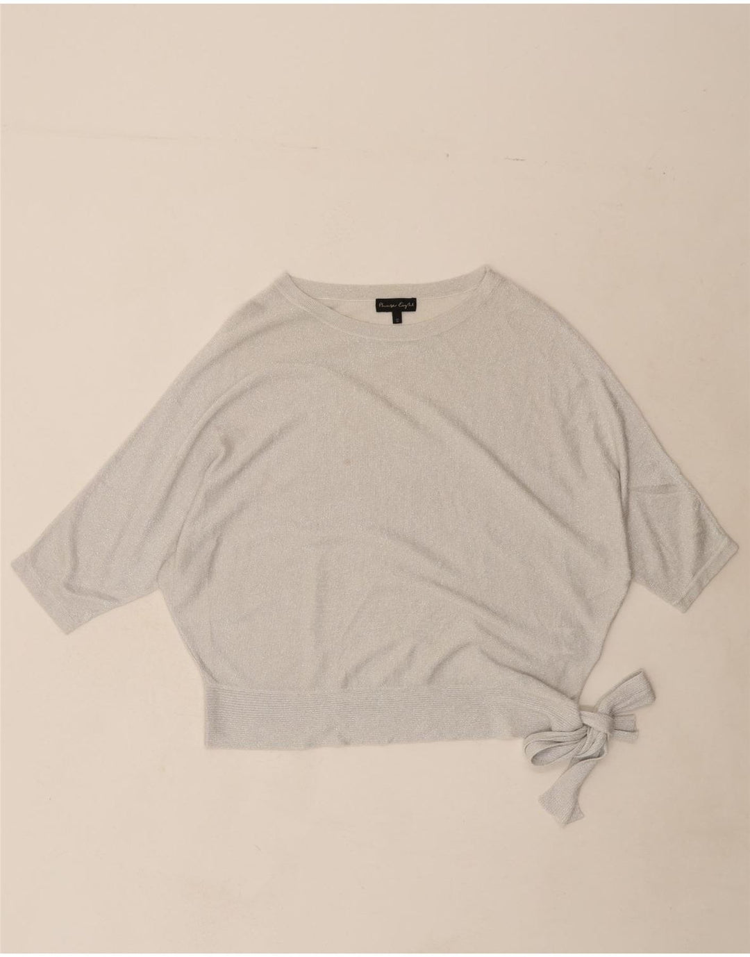 PHASE EIGHT Womens Oversized Blouse Top UK 14 Medium Grey Viscose Vintage Phase Eight and Second-Hand Phase Eight from Messina Hembry 