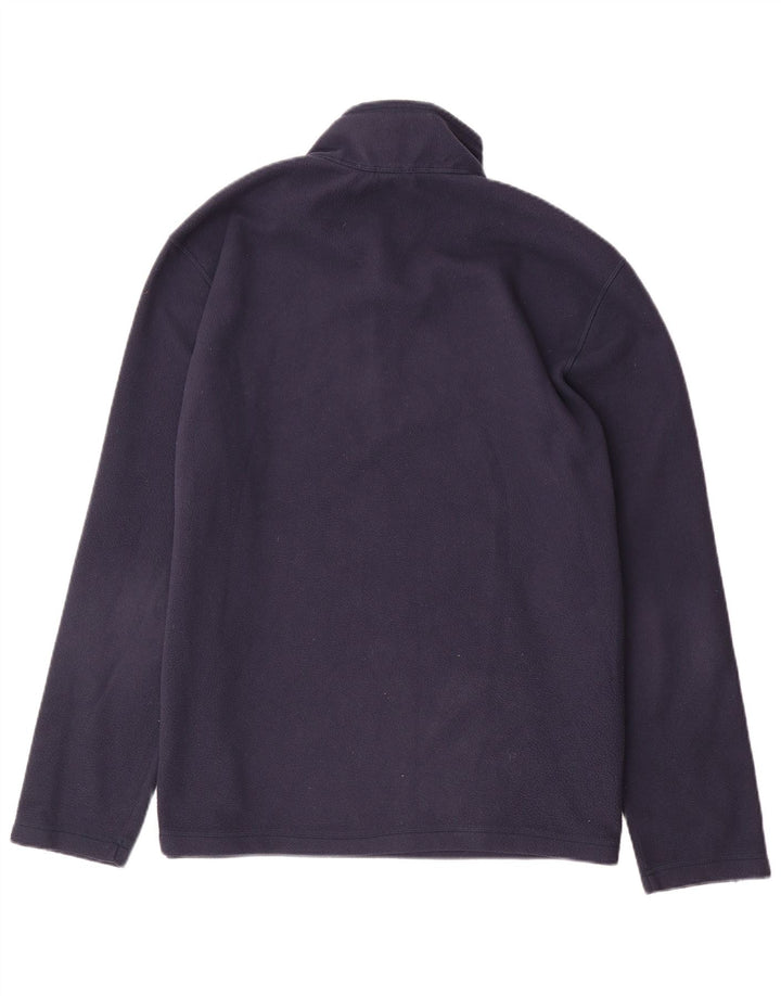 Pulover pentru bărbați The North Face, cu fermoar și gât, XL, poliester bleumarin