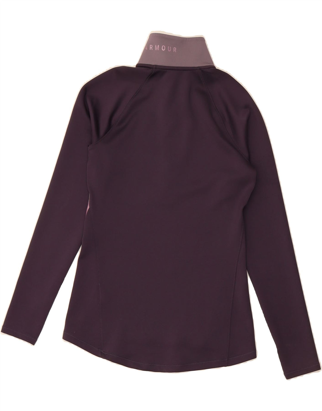 UNDER ARMOUR Womens Graphic Pullover Tracksuit Top UK 10 Small Purple Vintage Under Armour and Second-Hand Under Armour from Messina Hembry 