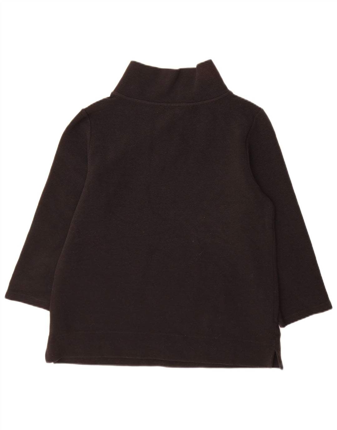 Top pentru femei Hobbs cu mâneci 3/4 UK 14, bumbac mediu negru