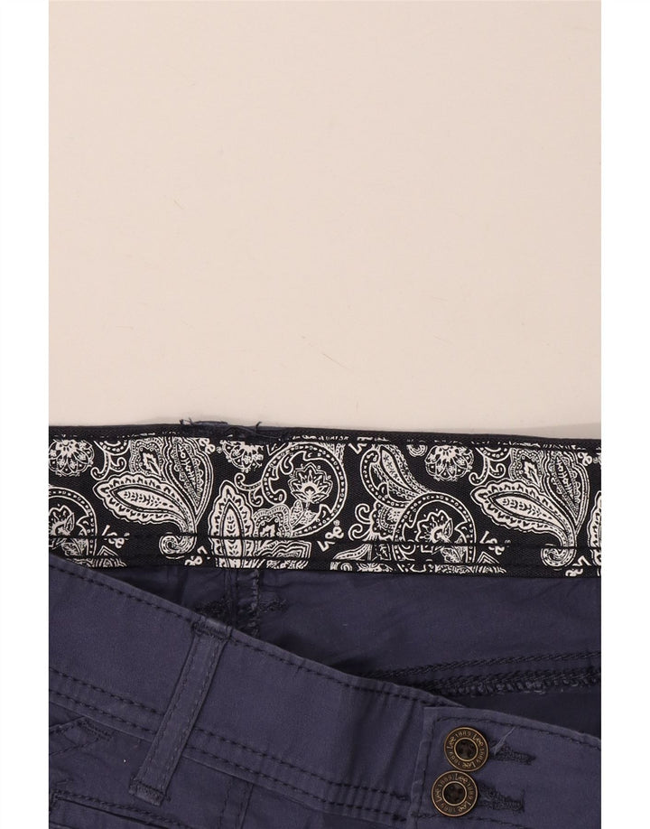 Pantaloni scurți cargo pentru bărbați LEE W30 Medium Bleumarin