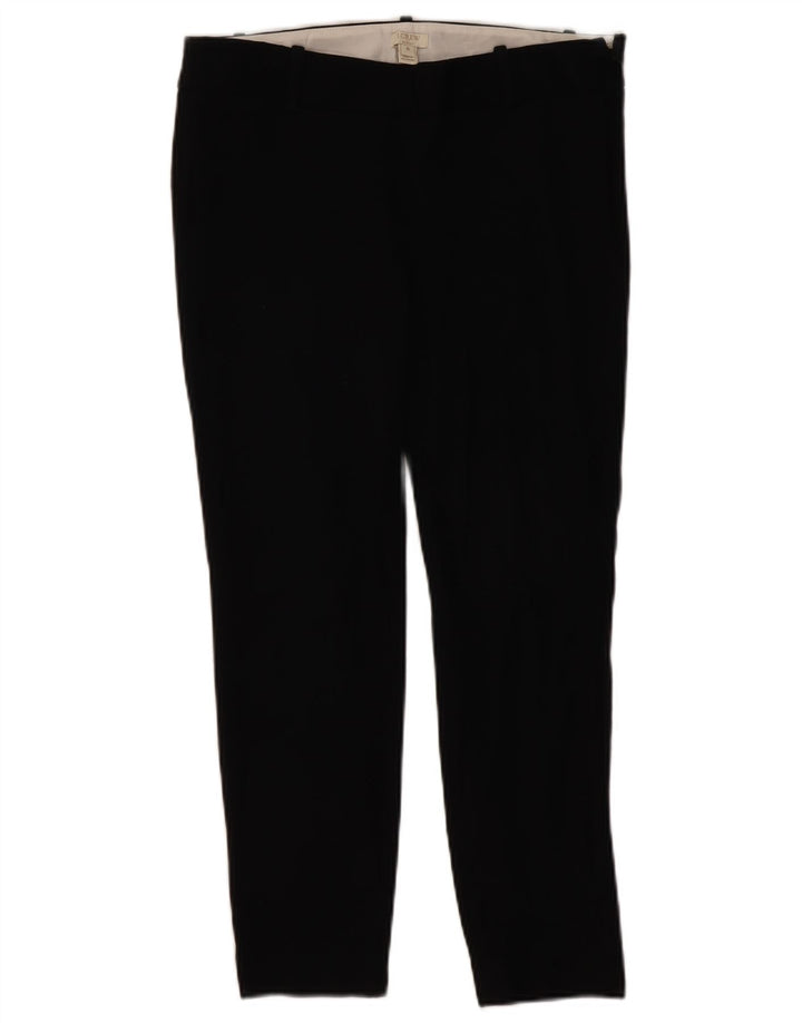 Pantaloni tăiați pentru femei J. Crew US 6 Medium W32 L25 Bumbac negru