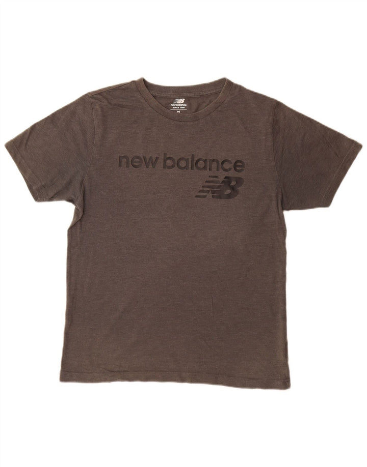 Tricou grafic pentru bărbați New Balance Top Medium Gri