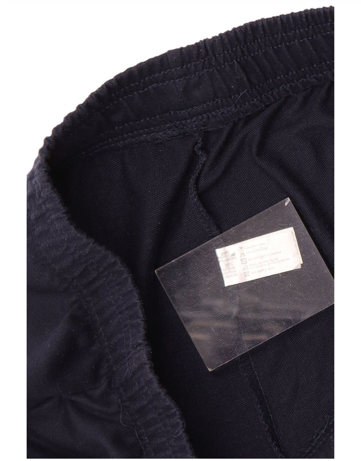 Pantaloni de trening pentru bărbați Umbro Pantaloni de jogging mari poliester bleumarin