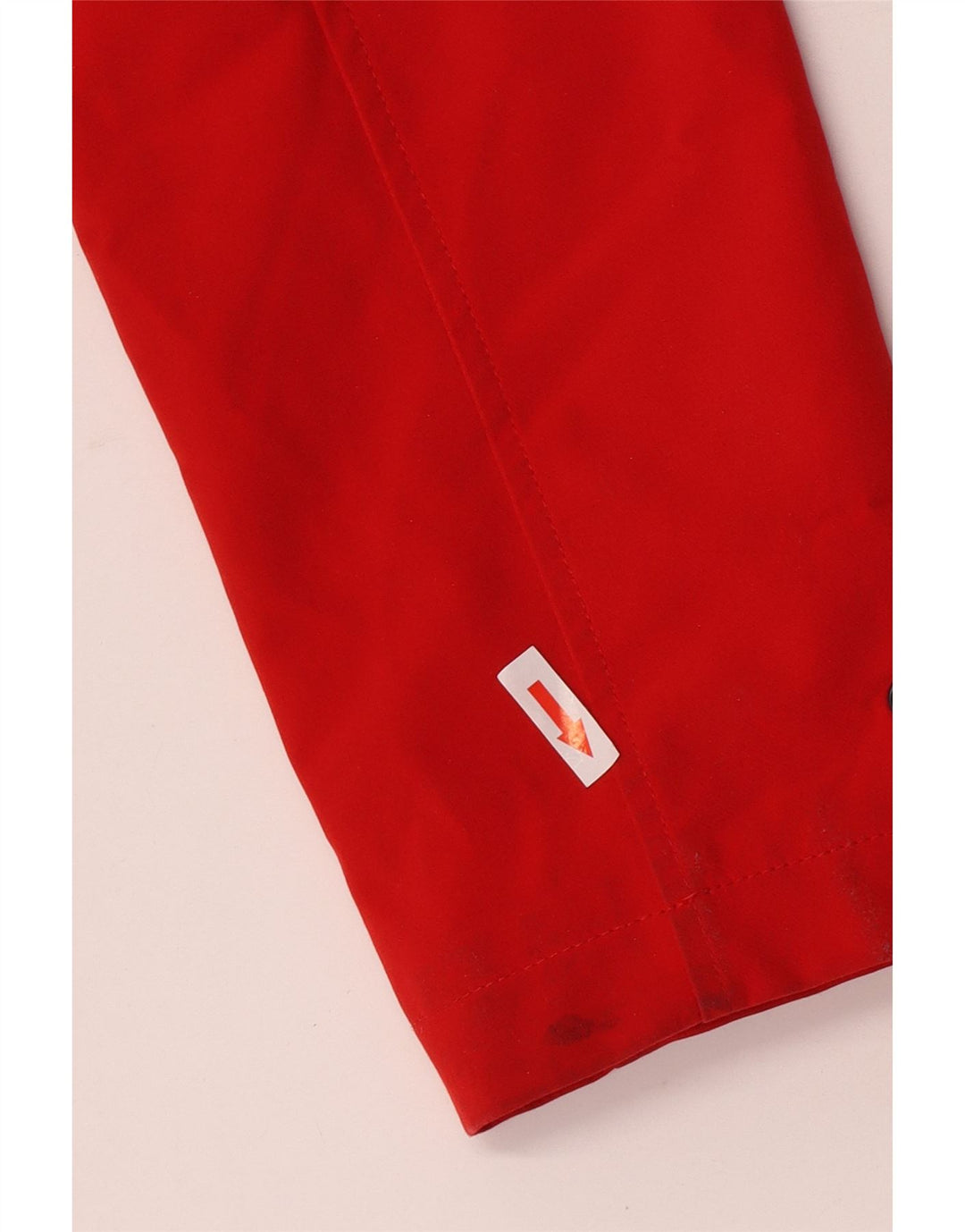 Jachetă parka cu glugă Calvin Klein pentru femei UK 10 Poliester roșu mic
