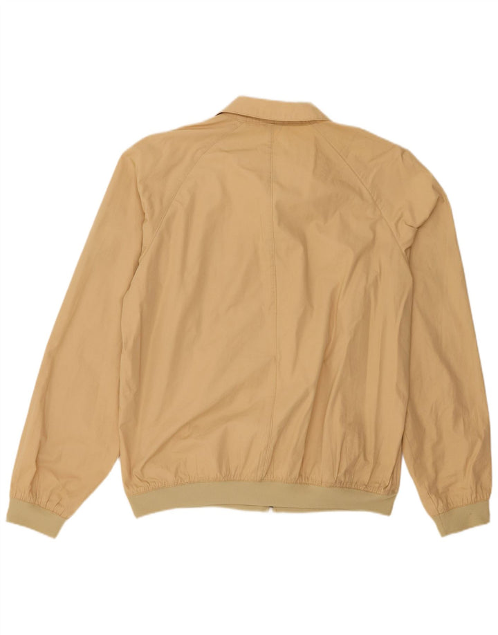 Benetton Bomber Jacket pentru bărbați UK 42 XL Bej Bumbac