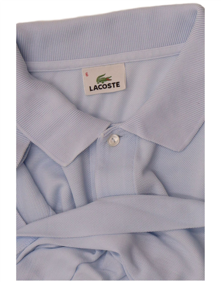 Tricou polo pentru bărbați Lacoste Mărimea 6 XL Albastru