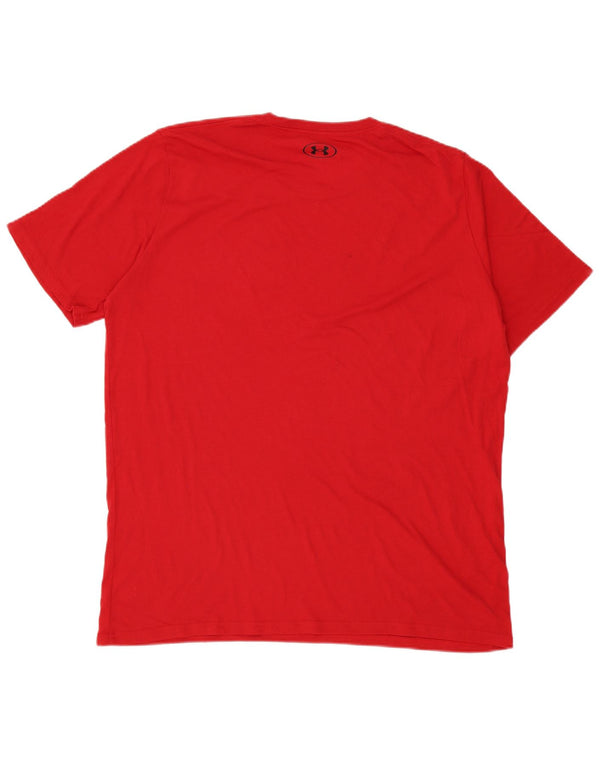 Tricou grafic Under Armour pentru bărbați Top 2XL, roșu