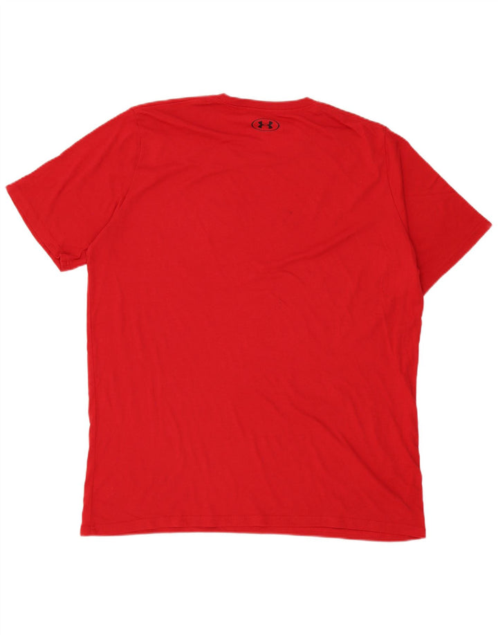 Tricou grafic Under Armour pentru bărbați Top 2XL, roșu