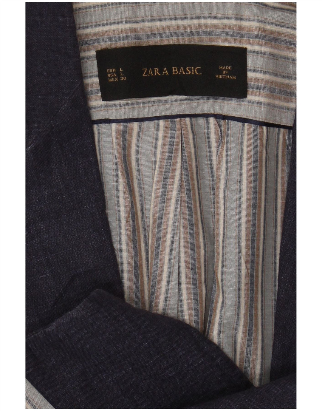 Sacou blazer pentru femei Zara, cu 1 nasture, UK 16, mare, bleumarin