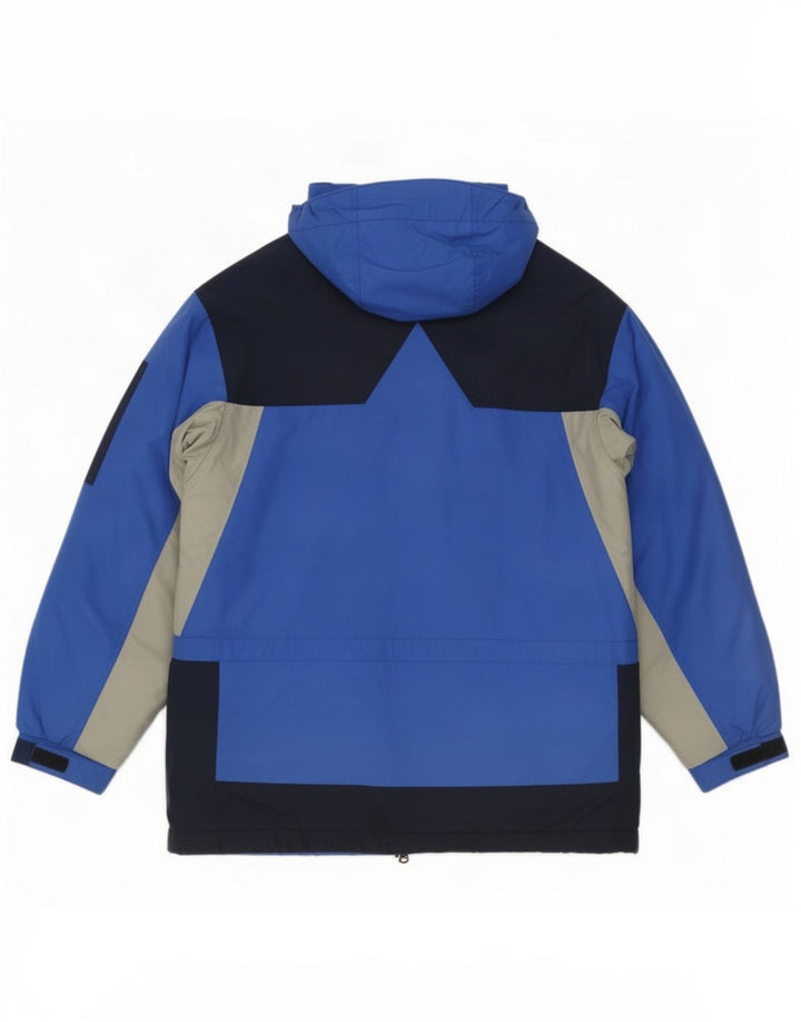 Jachetă de schi Columbia pentru bărbați cu glugă UK 38 Medium Blue Colorblock