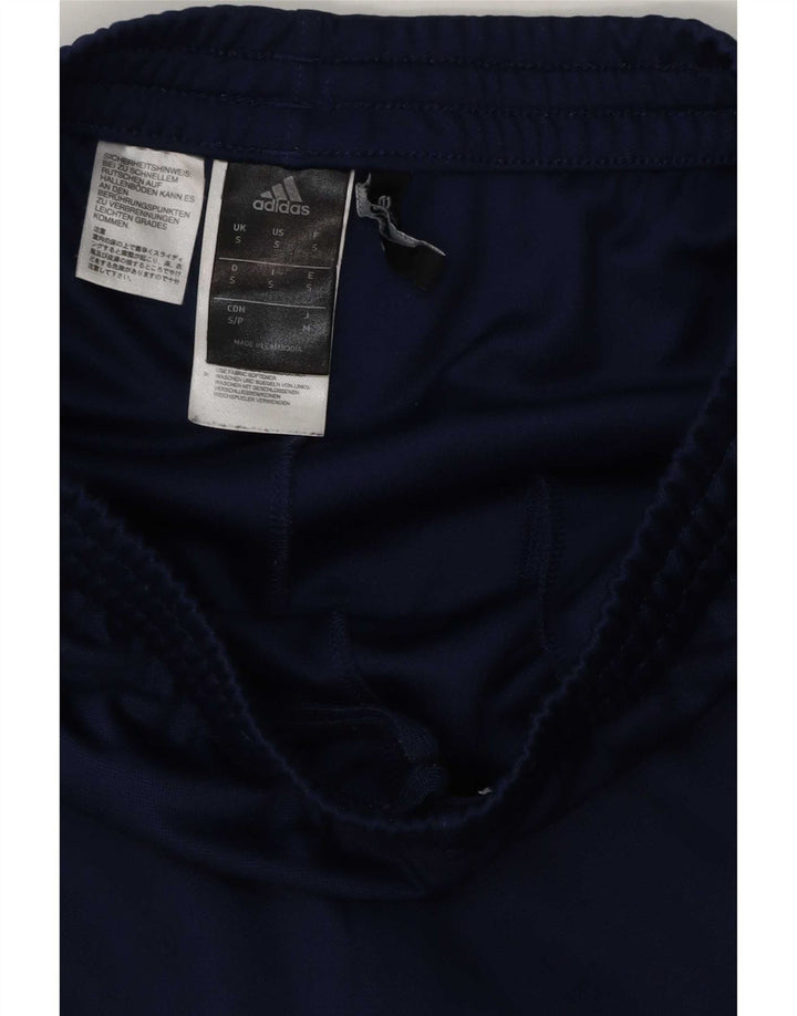 Pantaloni de trening Adidas Climalite pentru bărbați, poliester mici, albastru