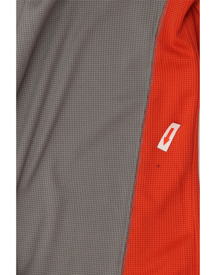 EDDIE BAUER Tricou pentru bărbați Top mare, gri, poliester color bloc