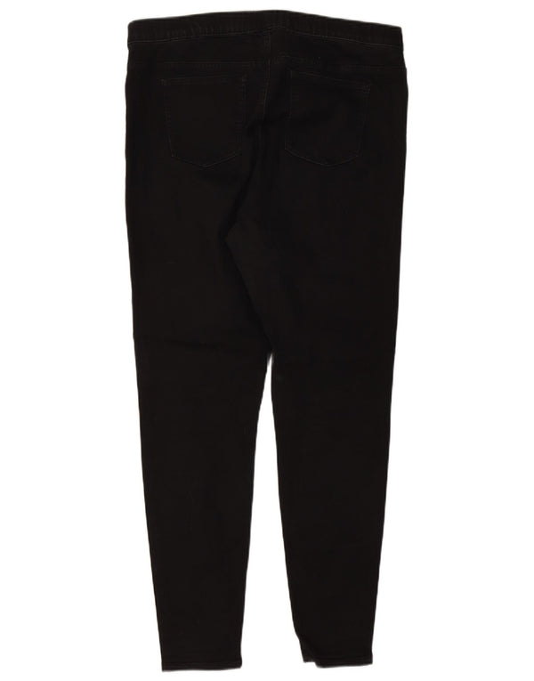 Blugi jegging pentru femei Marks & Spencer UK 18 XL W36 L29 bumbac negru