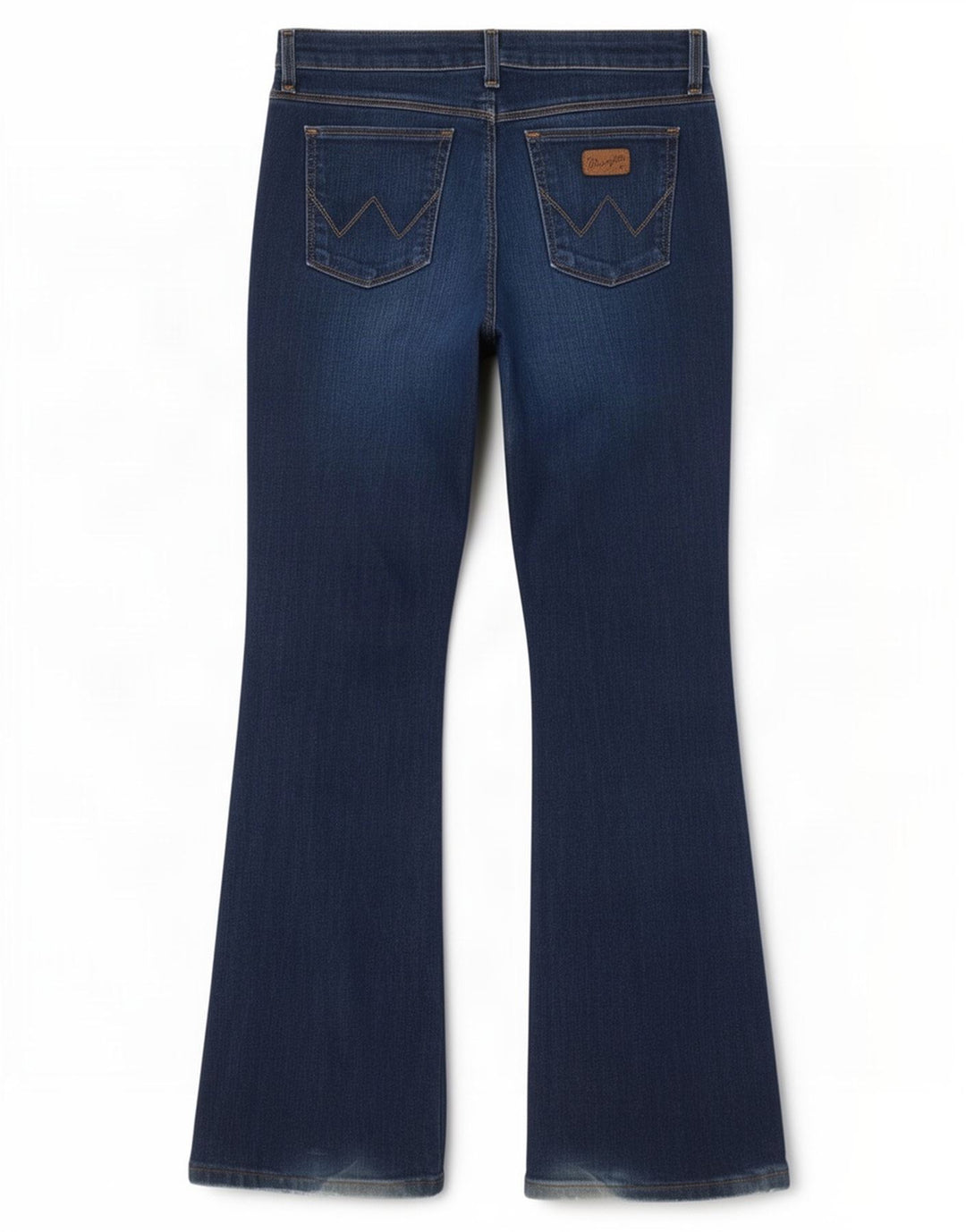 Blugi evazați Wrangler Curve pentru femei W30 L32 Bumbac albastru