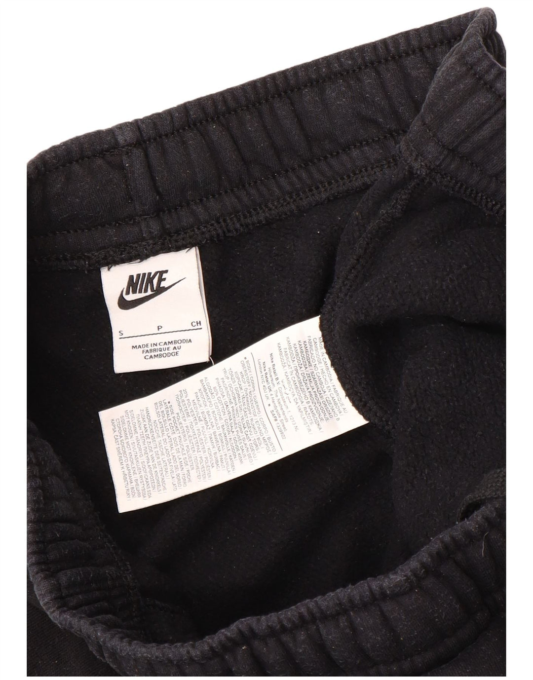 Pantaloni de trening Nike pentru bărbați Cargo Pantaloni de jogging, mici, negru, bumbac
