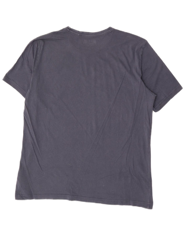 Tricou grafic pentru bărbați Mustang Top 2XL Bumbac bleumarin