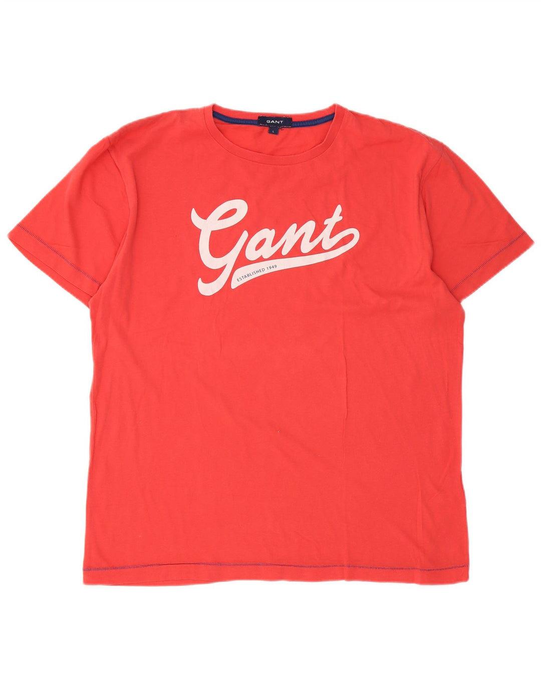 Tricou grafic Gant pentru bărbați Top mare bumbac roșu