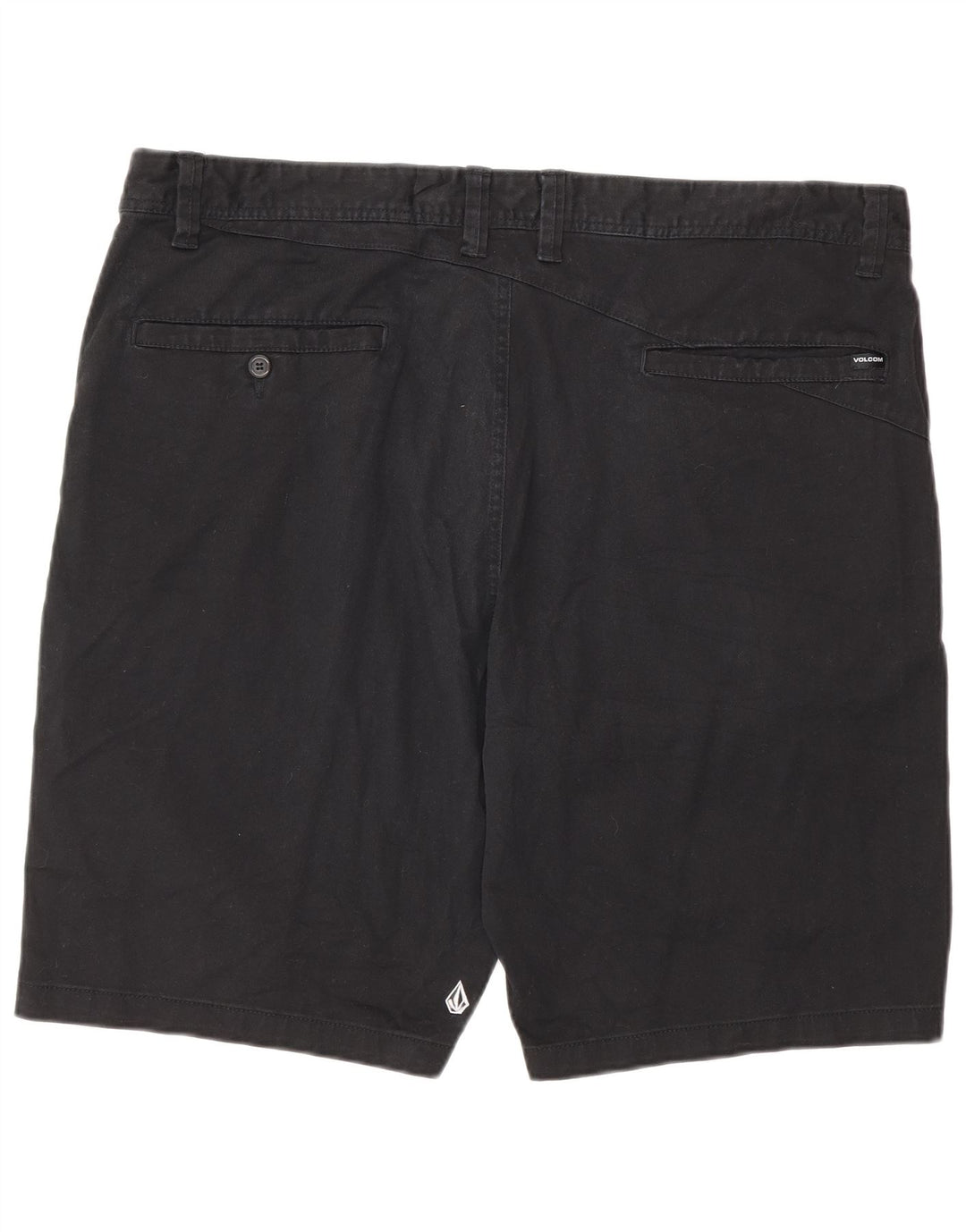 Pantaloni scurți chino pentru bărbați Volcom W40 XL, bumbac negru