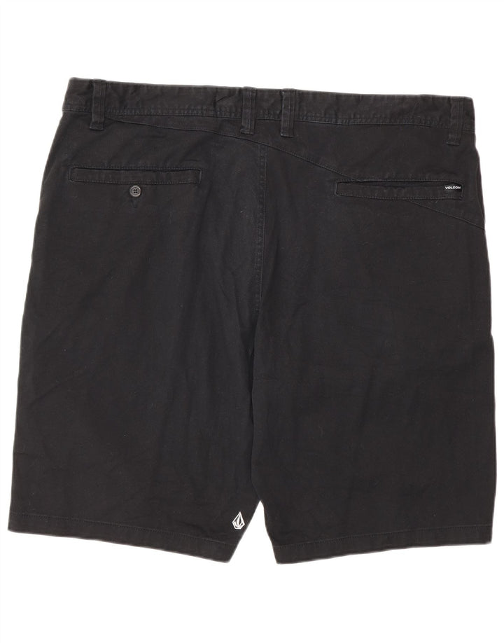 Pantaloni scurți chino pentru bărbați Volcom W40 XL, bumbac negru