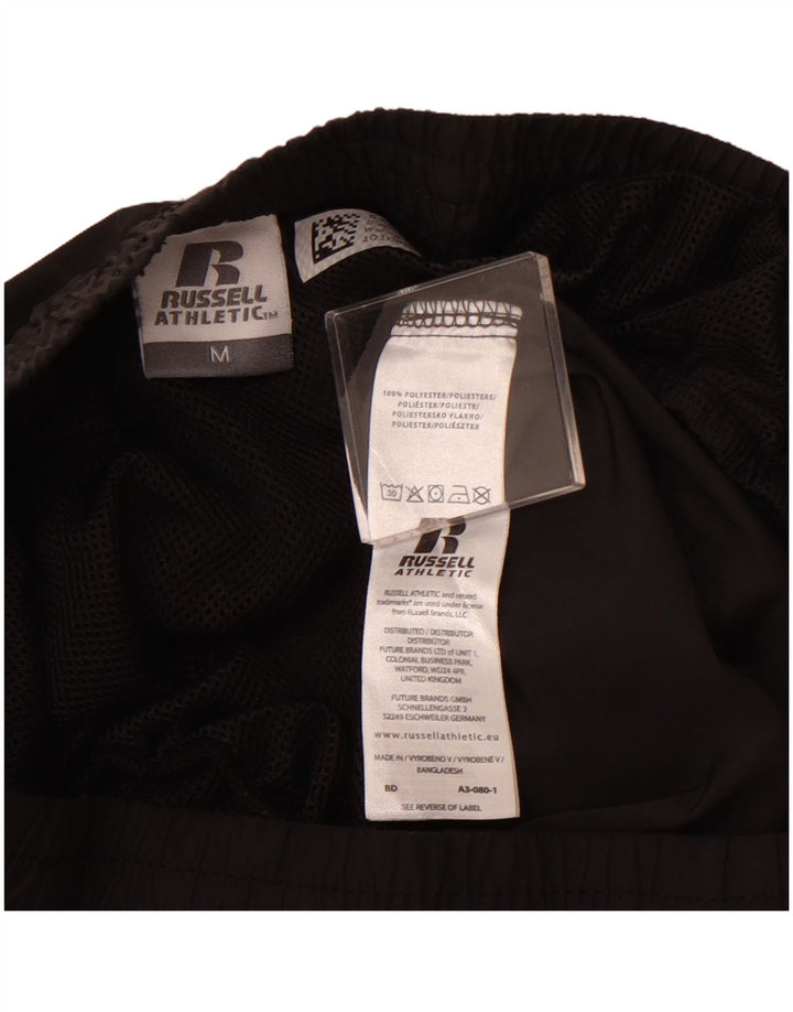 Pantaloni scurți sport pentru bărbați RUSSELL ATHLETIC Poliester mediu negru